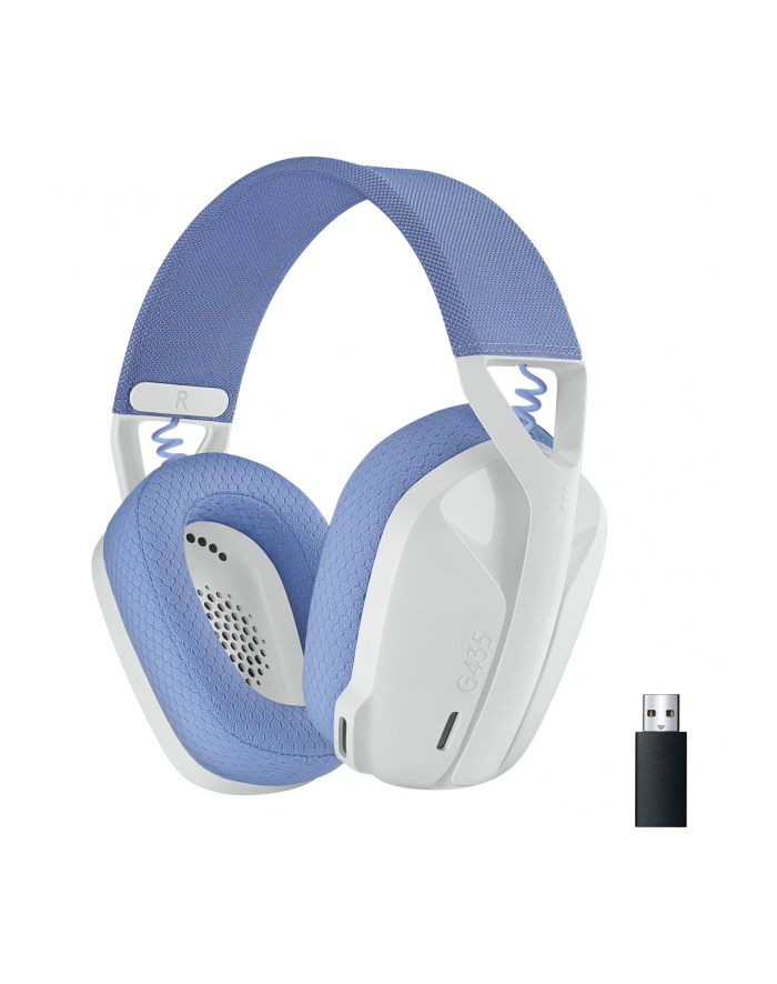 logitech Słuchawki G435 Lightspeed White       981-001074 główny