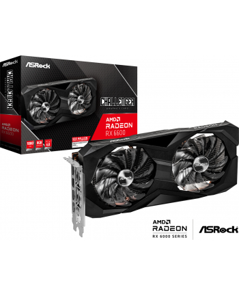 asrock Karta graficzna Radeon RX 6600 Challenger D 8GB 128bit GDDR6 3DP/HDMI