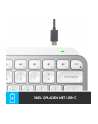 logitech Klawiatura bezprzewodowa MX Keys Mini Pale 920-010499 jasnoszara - nr 14