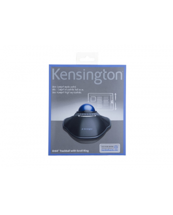 kensington Trackball Orbi, przewodowy, z pierścieniem przewijania