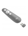 logitech Pilot do prezentacji R500 Presenter Mid Grey 910-006520 - nr 24