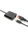 digitus Karta sieciowa przewodowa USB 3.0 Typ C do RJ45 Gigabit Ethernet oraz 1xUSB Typ C z PD 2.0 - nr 20