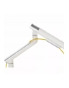 art Uchwyt biurkowy gazowy do 1 monitora LED/LCD 17-32' L-19GD 2-9kg 2xUSB 3.0 Premium Aluminiowy - nr 22