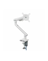 art Uchwyt biurkowy gazowy do 1 monitora LED/LCD 17-32' L-19GD 2-9kg 2xUSB 3.0 Premium Aluminiowy - nr 36