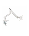 art Uchwyt biurkowy gazowy do 1 monitora LED/LCD 17-32' L-19GD 2-9kg 2xUSB 3.0 Premium Aluminiowy - nr 50