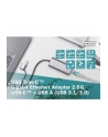digitus Karta sieciowa przewodowa USB 3.1 Typ C + USB A do 1x RJ45 2.5 Gigabit Ethernet 10/100/1000/2500Mbps - nr 43