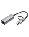 digitus Karta sieciowa przewodowa USB 3.1 Typ C + USB A do 1x RJ45 2.5 Gigabit Ethernet 10/100/1000/2500Mbps - nr 81