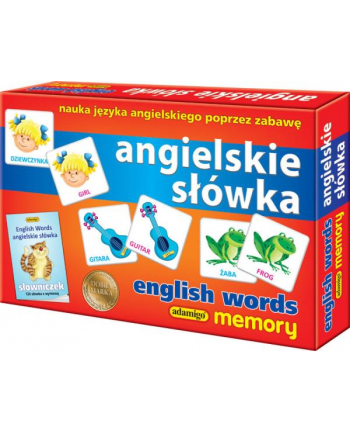 inni PROMO Memory Angielskie słówka gra Adamigo 5628