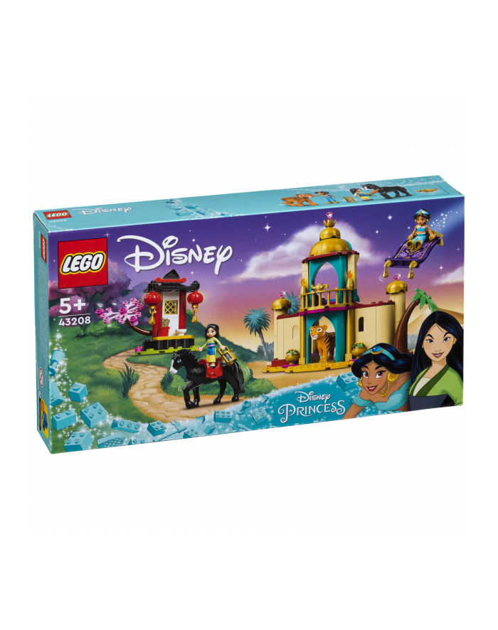 LEGO 43208 DISNEY PRINCESS Przygoda Dżasminy i Mulan p3 główny