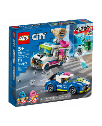 LEGO 60314 CITY Policyjny pościg za furgonetką z lodami p4