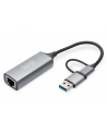 digitus Karta sieciowa przewodowa USB 3.1 Typ C + USB A do 1x RJ45 2.5 Gigabit Ethernet 10/100/1000/2500Mbps - nr 40