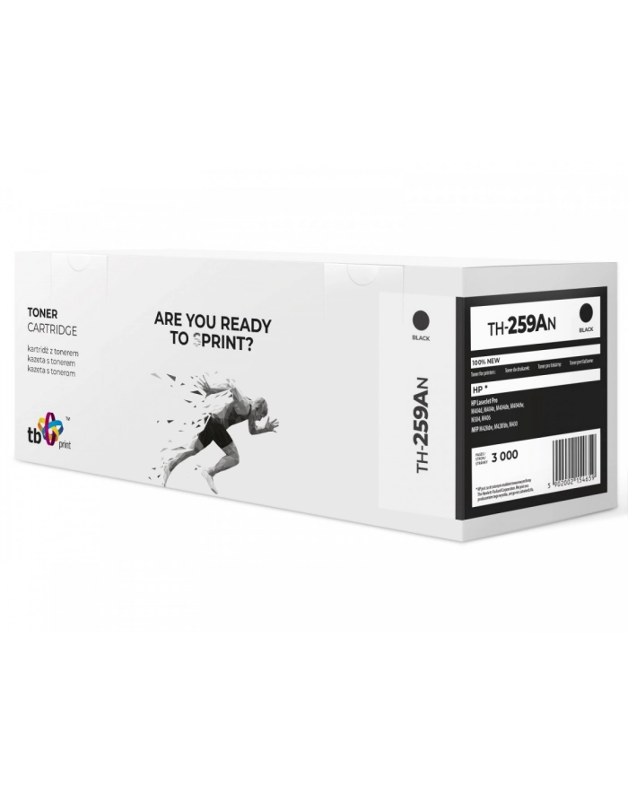 tb print Toner do HP LJ Pro M404 CF259A TH-259AN 100% nowy czarny główny