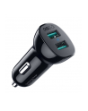 C0051 Black Ładowarka samochodowa 2xUSB Quick Charge 3.0 30W - nr 6