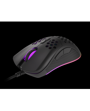 natec Mysz Genesis Krypton 555 8000DPI podświetlenie RGB Czarna