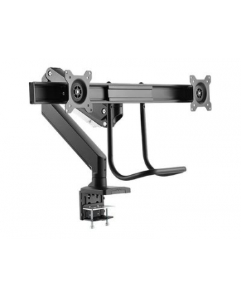 icy box ICYBOX IB-MS314-T Monitor stand with table support for two monitors up to 32inch