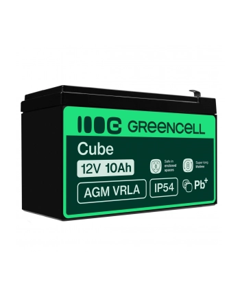 GREEN CELL Battery AGM 12V 10Ah nr 1