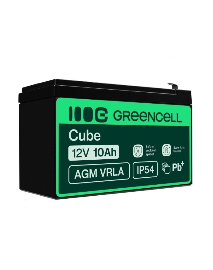 GREEN CELL Battery AGM 12V 10Ah główny