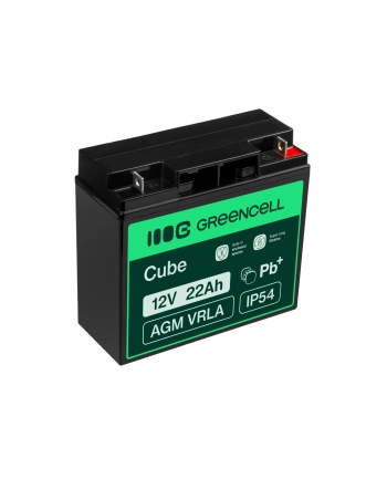 GREEN CELL Battery AGM 12V 22Ah nr 1