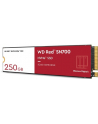 western digital WD Red SSD SN700 NVMe 250GB M.2 2280 PCIe Gen3 8Gb/s internal drive for NAS devices - nr 21