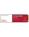 western digital WD Red SSD SN700 NVMe 250GB M.2 2280 PCIe Gen3 8Gb/s internal drive for NAS devices - nr 22