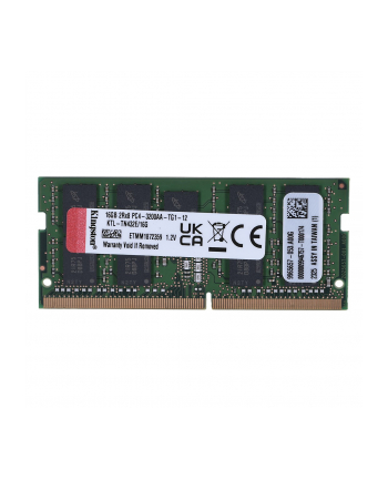 KINGSTON 16GB DDR4 3200MHz ECC SODIMM