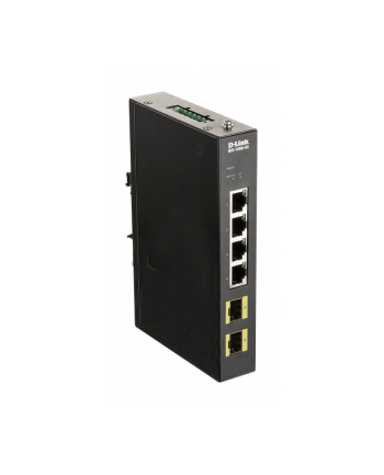 D-LINK Industrial Gigabit Unmanaged Switch 4 Ports Gigabit + 2 Ports SFP