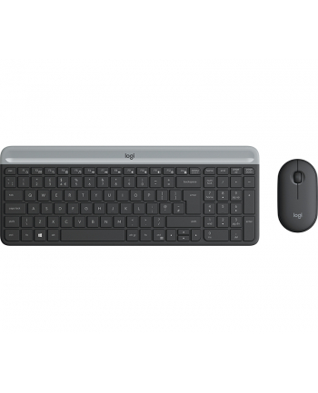 LOGITECH Slim Wireless Keyboard and Mouse Combo MK470 - GRAPHITE - CZE-SKY - INTNL