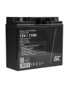GREEN CELL Battery AGM 12V 17Ah - nr 8