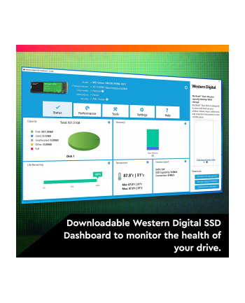 western digital WD Green SN350 NVMe SSD 2TB M.2 2280 PCIe Gen3 8Gb/s