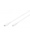 DIGITUS USB charger/data cable Lightning - USB-C M/M 1.0m metal PVC MFI CE bl - nr 10