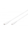 DIGITUS USB charger/data cable Lightning - USB-C M/M 1.0m metal PVC MFI CE bl - nr 15