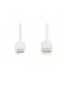 DIGITUS USB charger/data cable Lightning - USB-C M/M 1.0m metal PVC MFI CE bl - nr 18