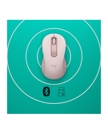 LOGITECH Signature M650 L Wireless Mouse - ROSE - EMEA nr 1