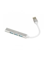 IBOX IUH3FAS Hub USB3.0 + USB 2.0 Silver - nr 1