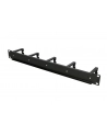 EXTRALINK organizer kabli 1U czarny plastikowe wsporniki - nr 3