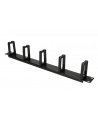 EXTRALINK organizer kabli 1U czarny plastikowe wsporniki - nr 6