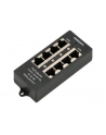 EXTRALINK PoE injector 4 portowy IN czarna CASE - nr 6