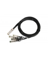 EXTRALINK QSFP+ DAC kabel 40G do 4x 10G SFP+ 3m - nr 1
