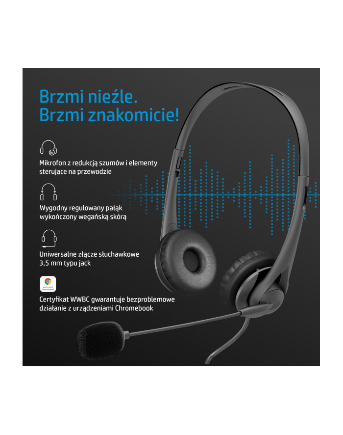 hp inc. HP 3.5mm G2 STHS headset główny