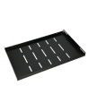 EXTRALINK półka 1U do szaf wiszących 19inch 300mmx1U czarna - nr 1