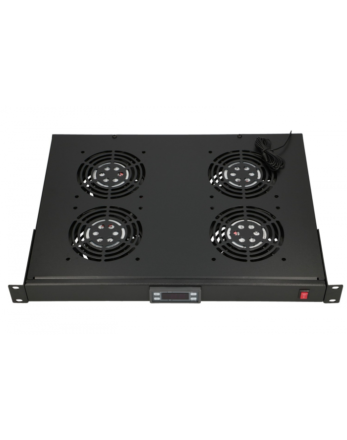 EXTRALINK 19inch panel wentylatorów 4 wentylatory główny