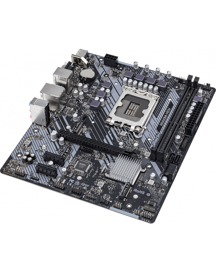 ASROCK B660M-HDV LGA1700 2x DDR4 DIMM HDMI DP D-Sub 1xPCIe 4.0 x16 2xPCIe 3.0 x1 główny