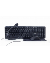 GEMBIRD KBS-4-in-1 Zestaw biurowy 4w1 klawiatura mysz słuchawki podkładka US layout - nr 1