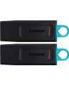 KINGSTON 64GB USB3.2 Gen 1 DataTraveler Exodia Black+Teal 2 Pieces - nr 23