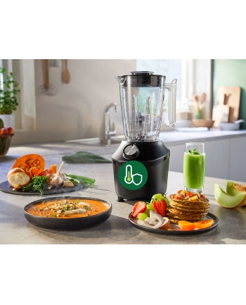 philips Blender kielichowy HR2191/01  czarny nr 2
