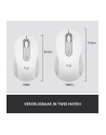 logitech Mysz bezprzewodowa Signature M650 L białawy - nr 28