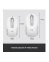 logitech Mysz bezprzewodowa Signature M650 L białawy - nr 41