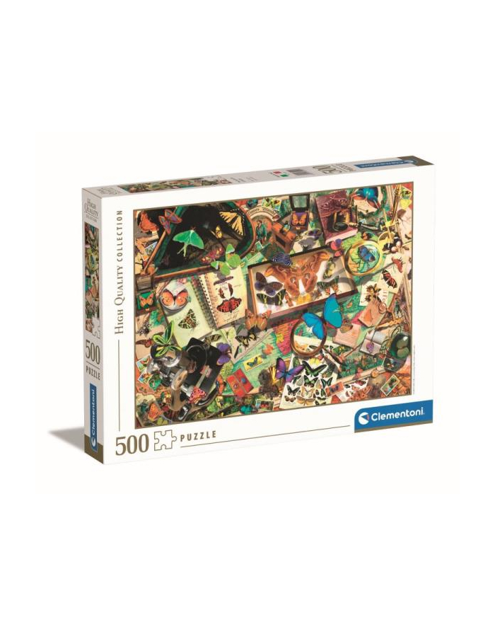 Clementoni Puzzle 500el Motyle. Butterfly Collection 35125 główny