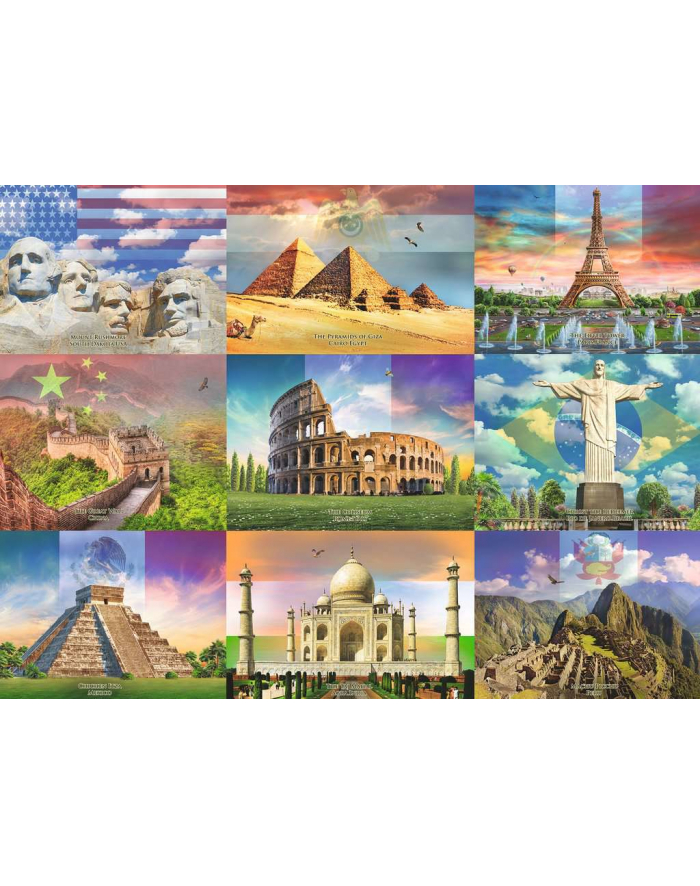 Puzzle 200el Monumentalne budynki 132904 RAVENSBURGER główny