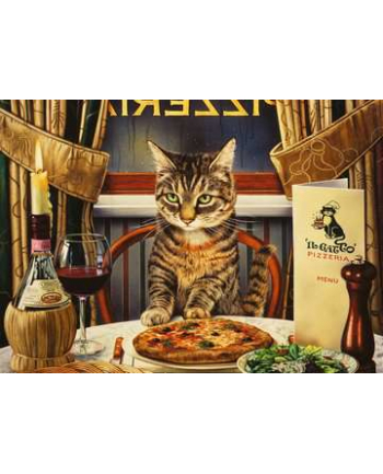 Puzzle 300el Kolacja w pojedynkę 169368 RAVENSBURGER nr 2